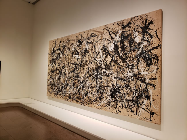 Jackson Pollack at Met Museum